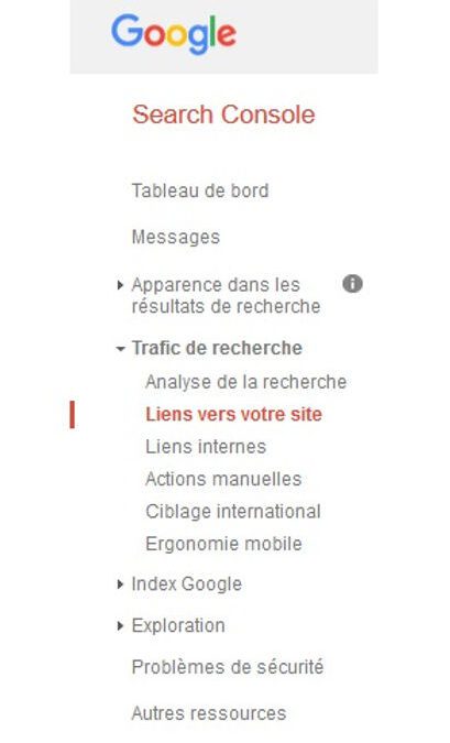 Comprendre les liens dans la Search Console pour optimiser votre SEO