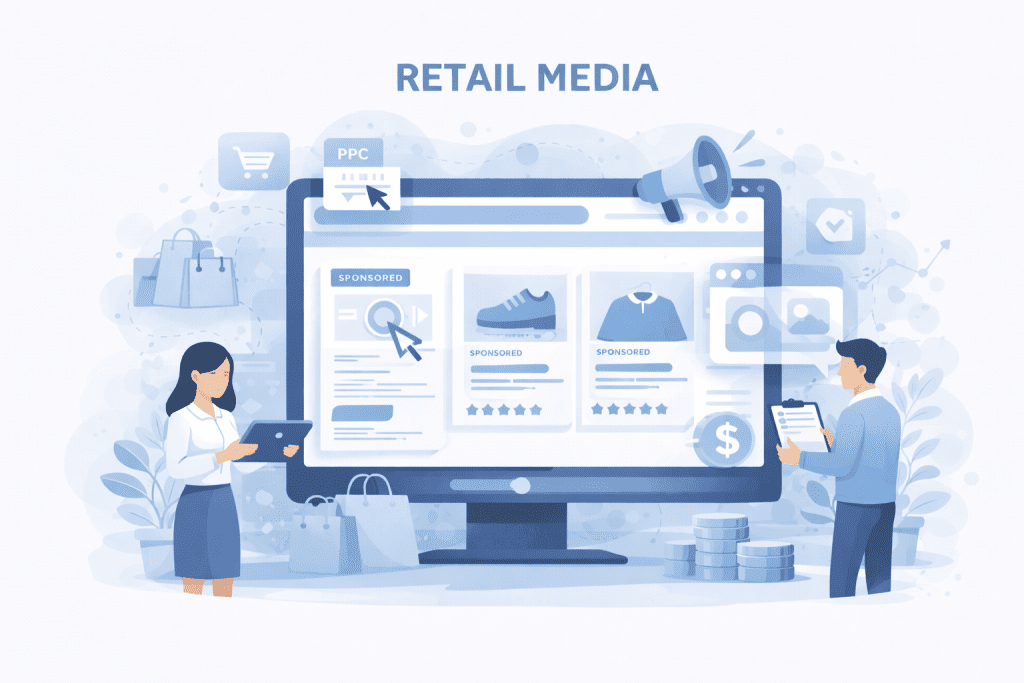 Le retail media, au croisement de la donnée, de l’e-commerce et de la performance publicitaire.